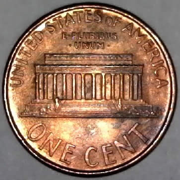1994-P-Lincoln-Memorial-Cent-With-Broken-Die-Post-In-